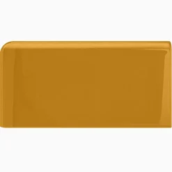 Kakel H&E Smith Subway Half Tile hörnavslut vänster Snowdrop