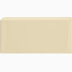 Kakel H&E Smith Subway Half Tile hörnavslut vänster Snowdrop