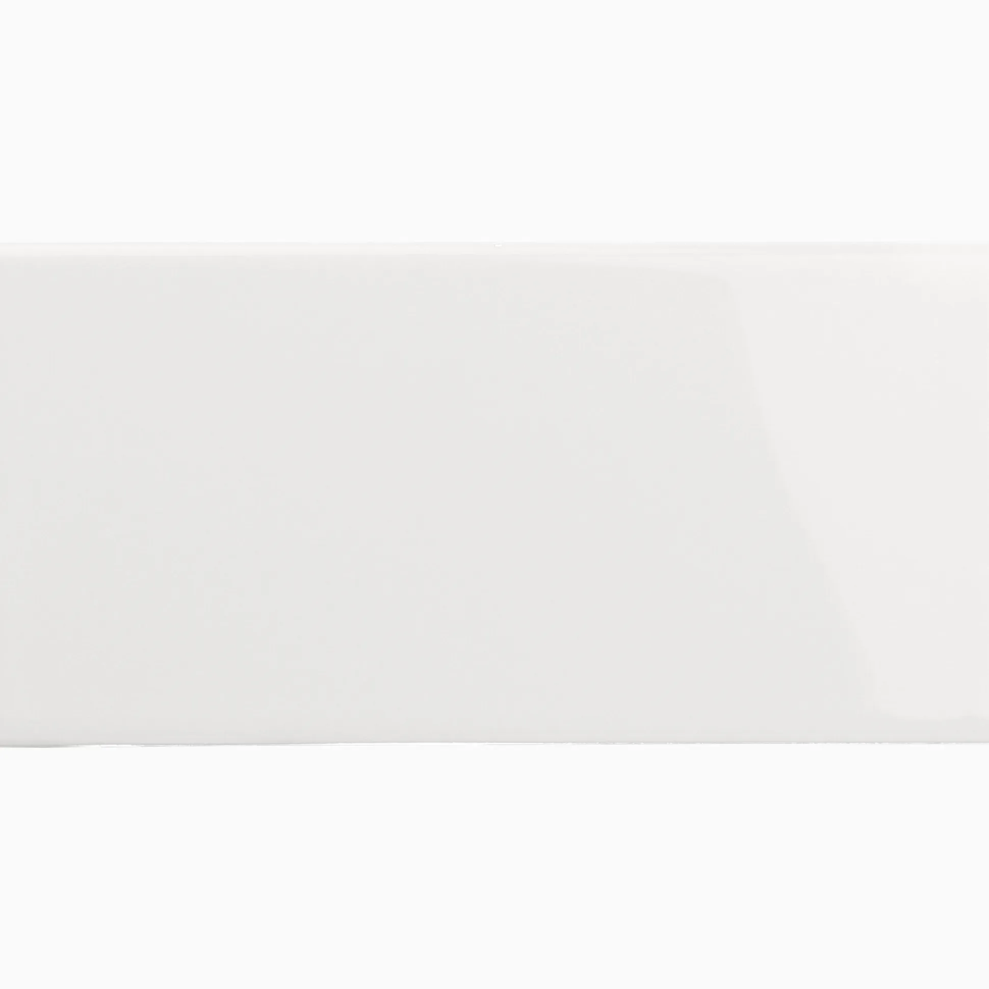 Kakel Subway Half Tile hörnavslut höger 15x7,5 cm Brilliant White