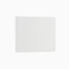 Kakel Subway Half Tile invändigt hörn Brilliant White