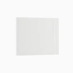 Kakel Subway Half Tile invändigt hörn Brilliant White