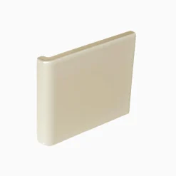 Kakel Subway Half Tile utvändigt hörn County White
