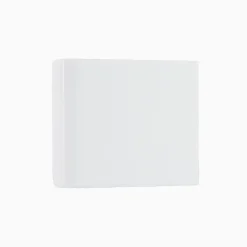 Kakel Subway Half Tile utvändigt hörn County White