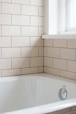 Kakel Subway Half Tile 15x7,5 cm Ivory