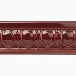 Kakellist Egg & Dart Burgundy
