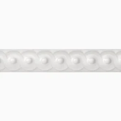 Kakellist Scroll Brilliant White