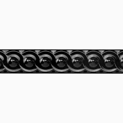 Kakellist Scroll Jet Black