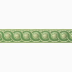Kakellist Scroll Palm Green