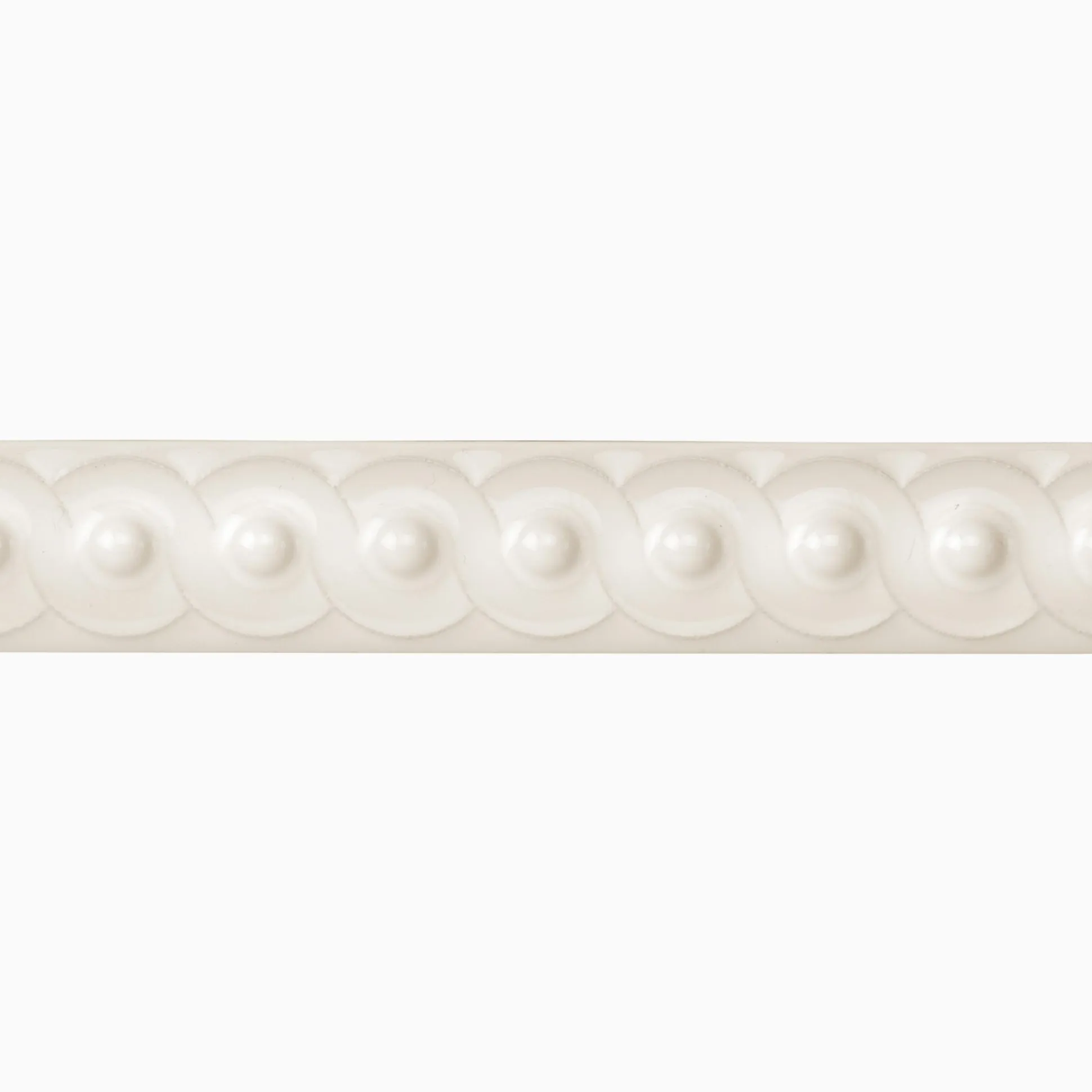 Kakellist Scroll Vintage White