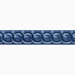 Kakellist Scroll Windsor Blue