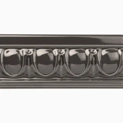 Kakellist Egg & Dart Charcoal Grey