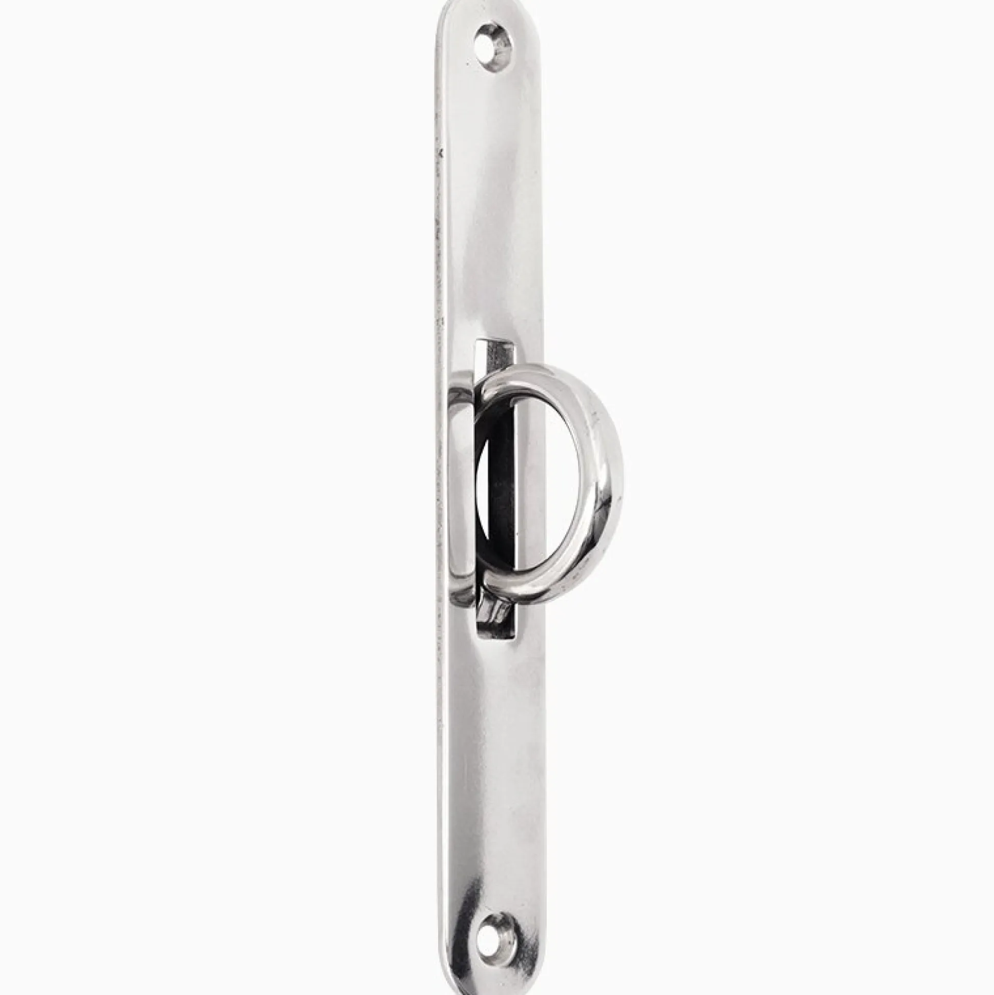 Kanthandtag rund ring, nickel
