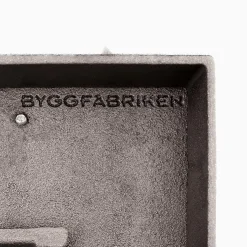 Klaffventil 150 mm svart