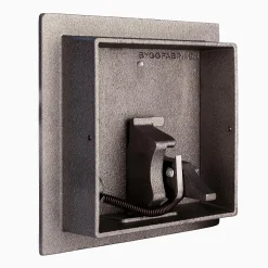 Klaffventil 150 mm svart