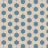 Klinker granitkeramik mönster Viken hexagon blå/vit