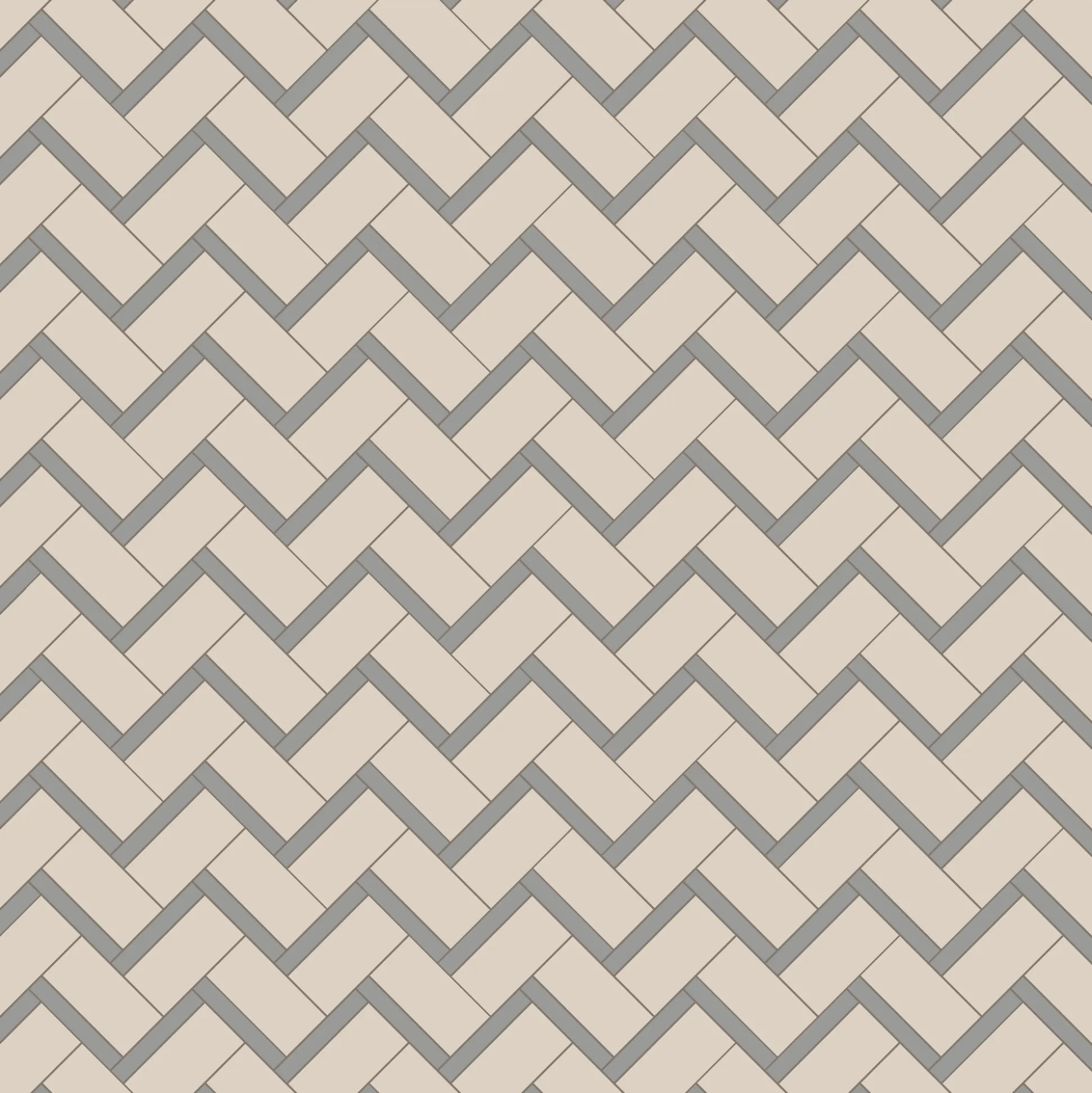 Klinker Victorian Floor Tiles mönster Stornoway Dover White / Grey