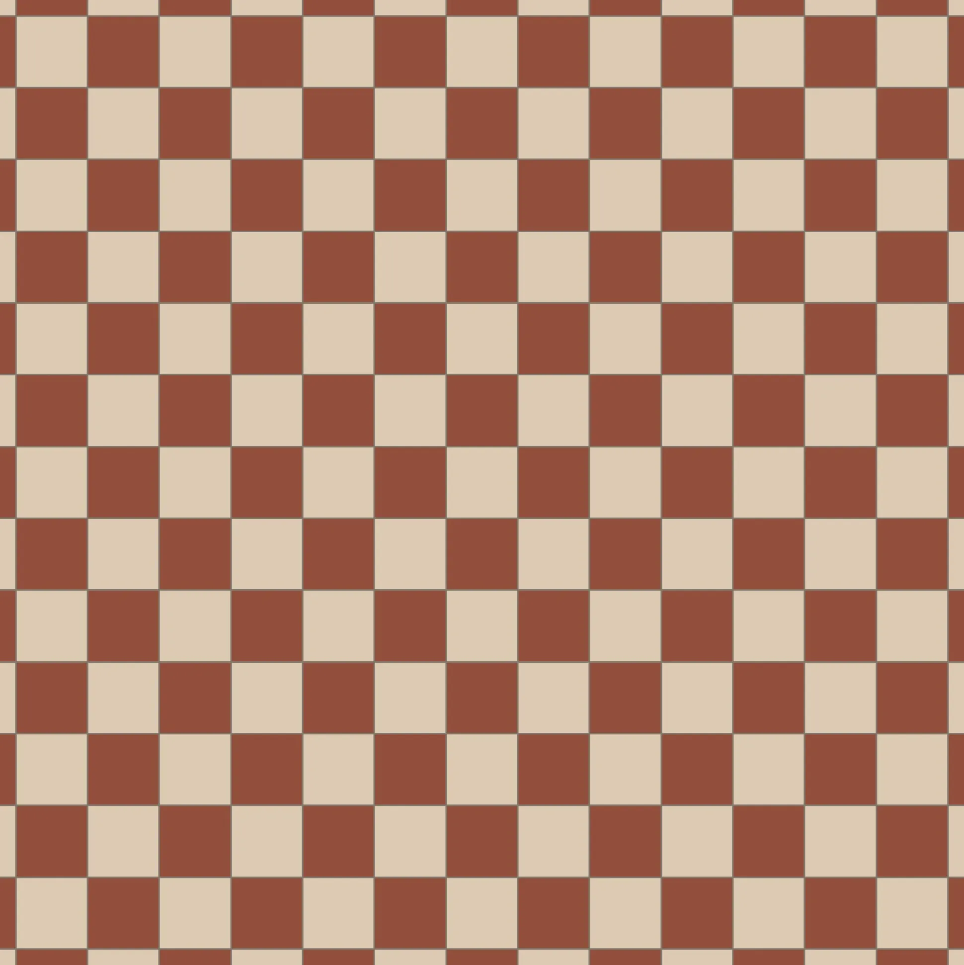 Klinker Victorian Floor Tiles mönster Funkis Red / White