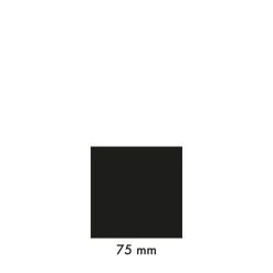 Klinker Victorian Floor Tiles kvadrat 7,5x7,5 cm Black