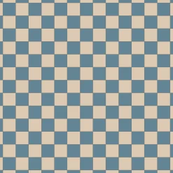 Klinker Victorian Floor Tiles mönster Funkis Blue / White