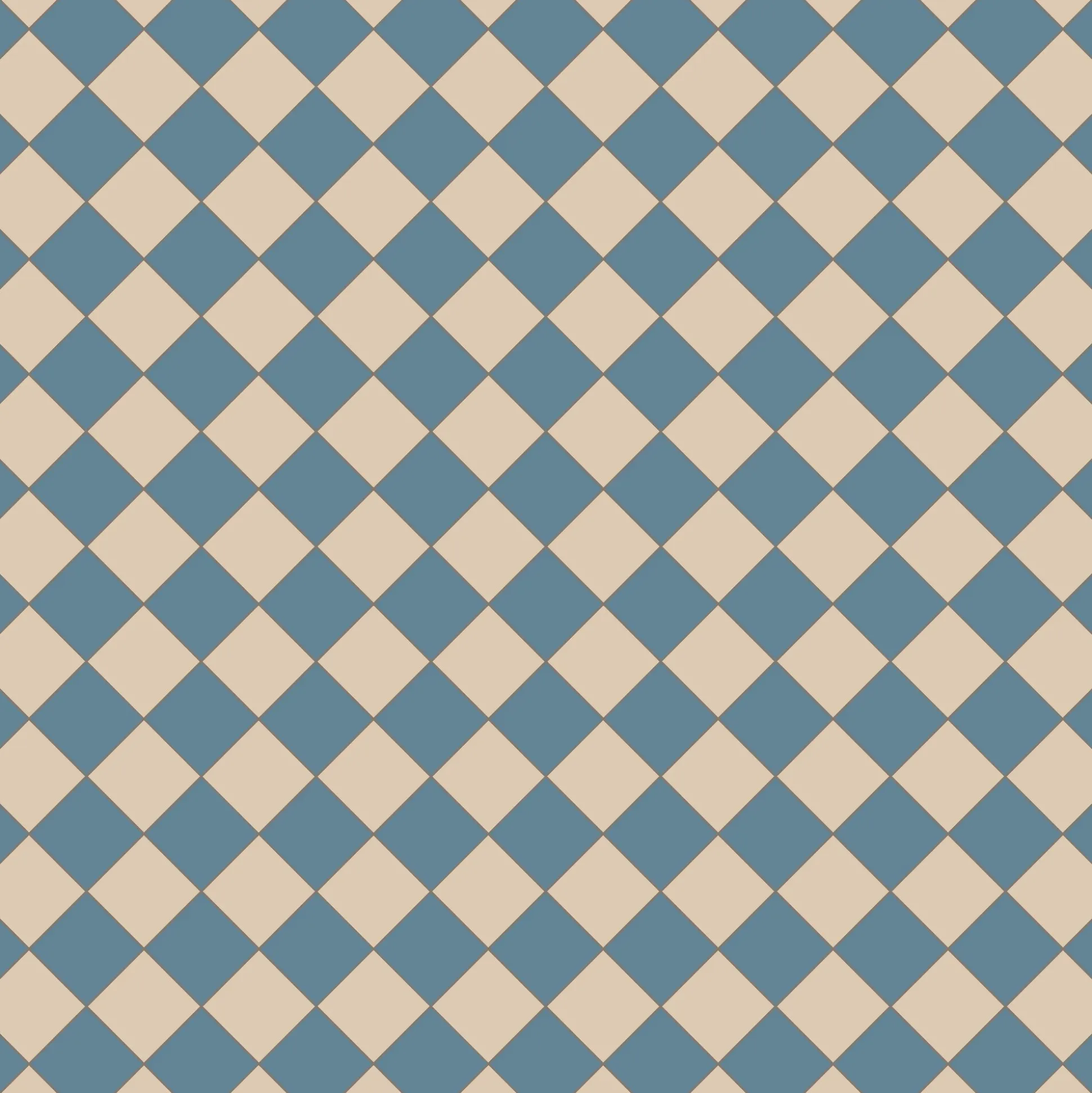 Klinker Victorian Floor Tiles mönster Funkis Blue / White