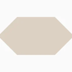 Klinker Victorian Floor Tiles hexagon 15x7,5 cm Dover White