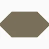 Klinker Victorian Floor Tiles hexagon 15x7,5 cm Green