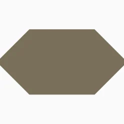 Klinker Victorian Floor Tiles hexagon 15x7,5 cm Green