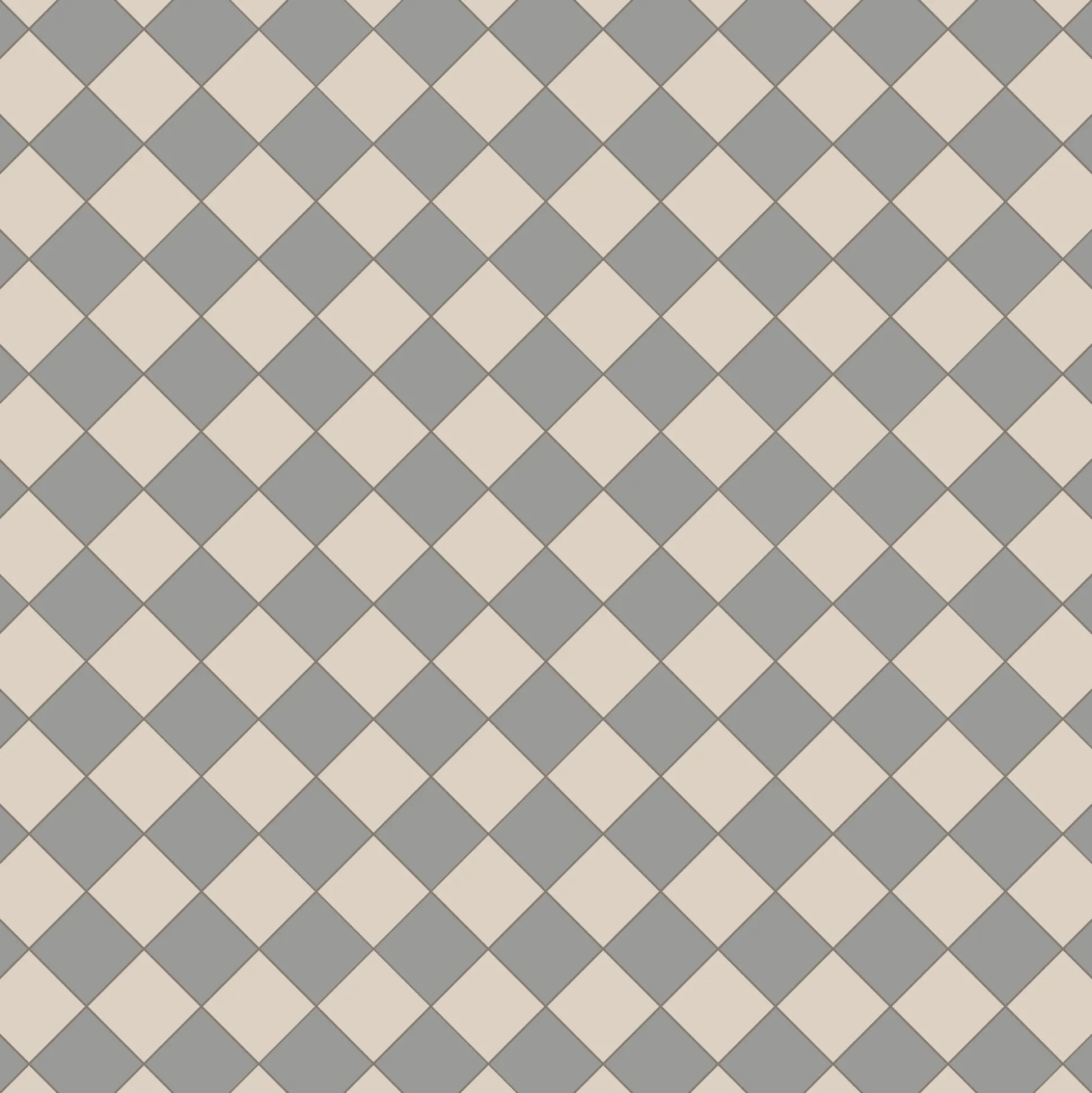 Klinker Victorian Floor Tiles mönster Funkis Grey / Dover White
