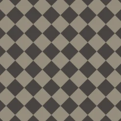 Klinker Victorian Floor Tiles mönster Flensburg Black / Holkham Dune