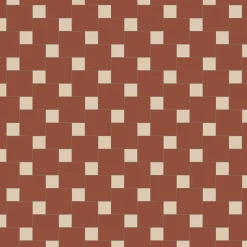 Klinker Victorian Floor Tiles mönster Weimar Red / White
