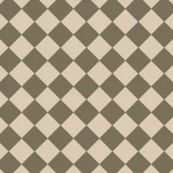 Klinker Victorian Floor Tiles mönster Flensburg Green / White