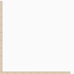 Klinker Victorian Floor Tiles bård 53 mm White