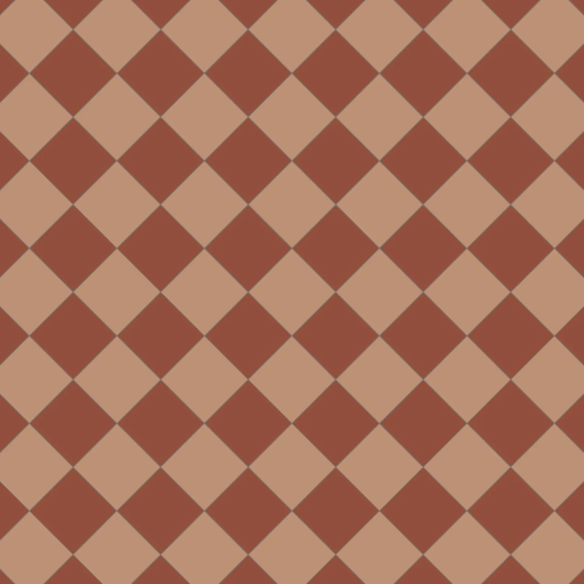 Klinker Victorian Floor Tiles mönster Flensburg Red / Buff