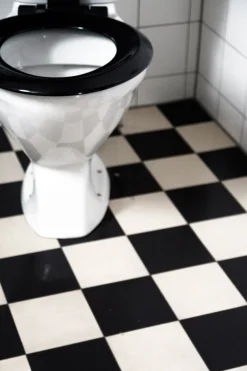 Klinker Victorian Floor Tiles mönster Flensburg Black / White