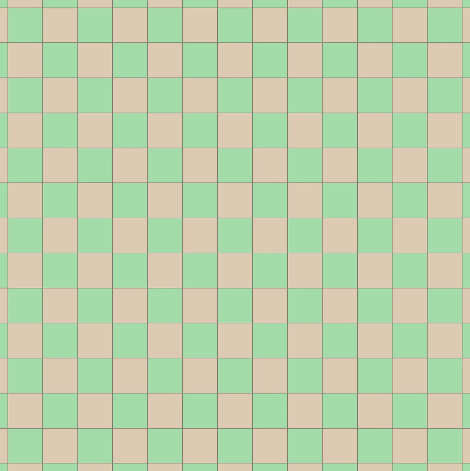 Klinker Victorian Floor Tiles mönster Funkis Spring Green / White