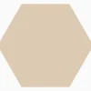 Klinker Victorian Floor Tiles hexagon 15 cm White