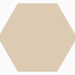 Klinker Victorian Floor Tiles hexagon 15 cm White