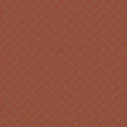 Klinker Victorian Floor Tiles mönster Scarborough Red
