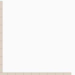 Klinker Victorian Floor Tiles bård 53 mm Dover White
