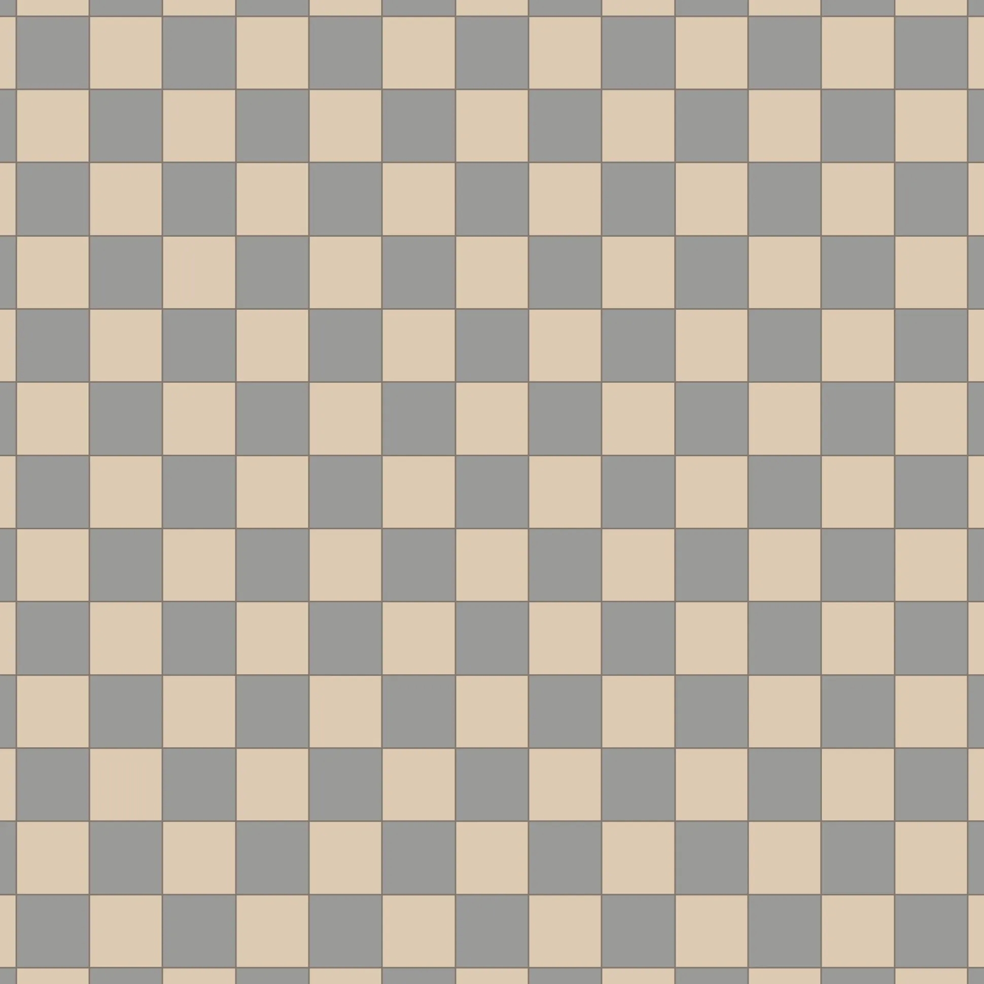 Klinker Victorian Floor Tiles mönster Funkis Grey / White