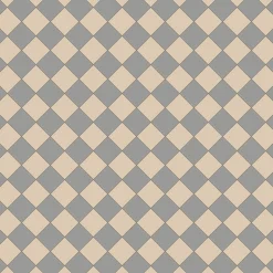 Klinker Victorian Floor Tiles mönster Funkis Grey / White