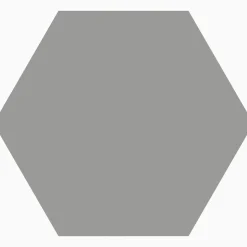 Klinker Victorian Floor Tiles hexagon 15 cm Grey