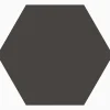 Klinker Victorian Floor Tiles hexagon 15 cm Black