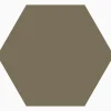 Klinker Victorian Floor Tiles hexagon 15 cm Green