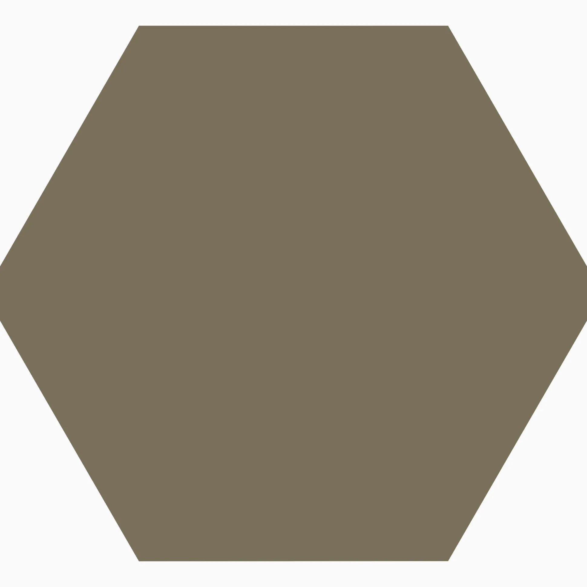 Klinker Victorian Floor Tiles hexagon 15 cm Green