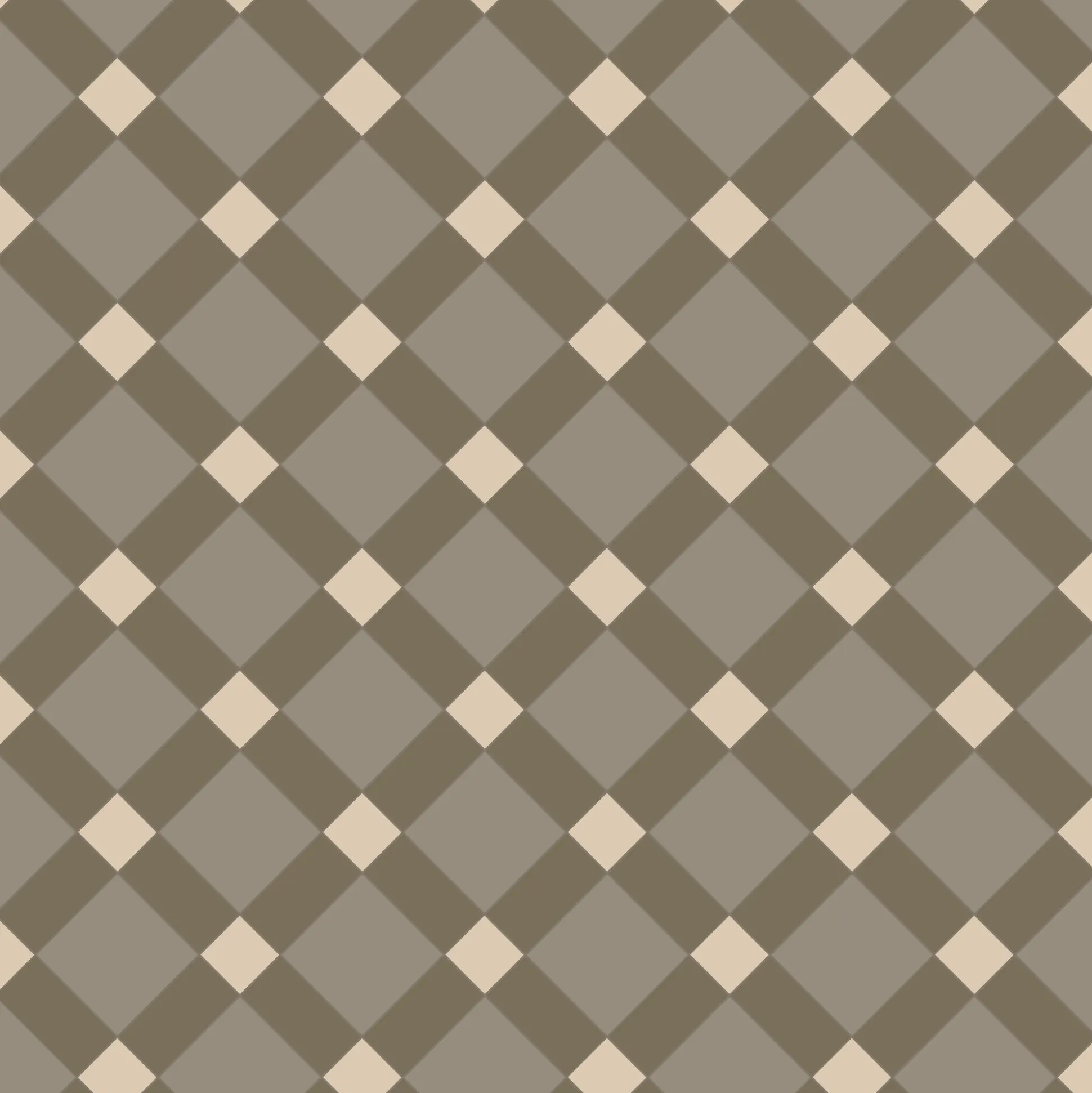 Klinker Victorian Floor Tiles mönster Edinburgh H Dune / White / Green