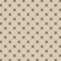 Klinker Victorian Floor Tiles mönster York White / Revival Grey