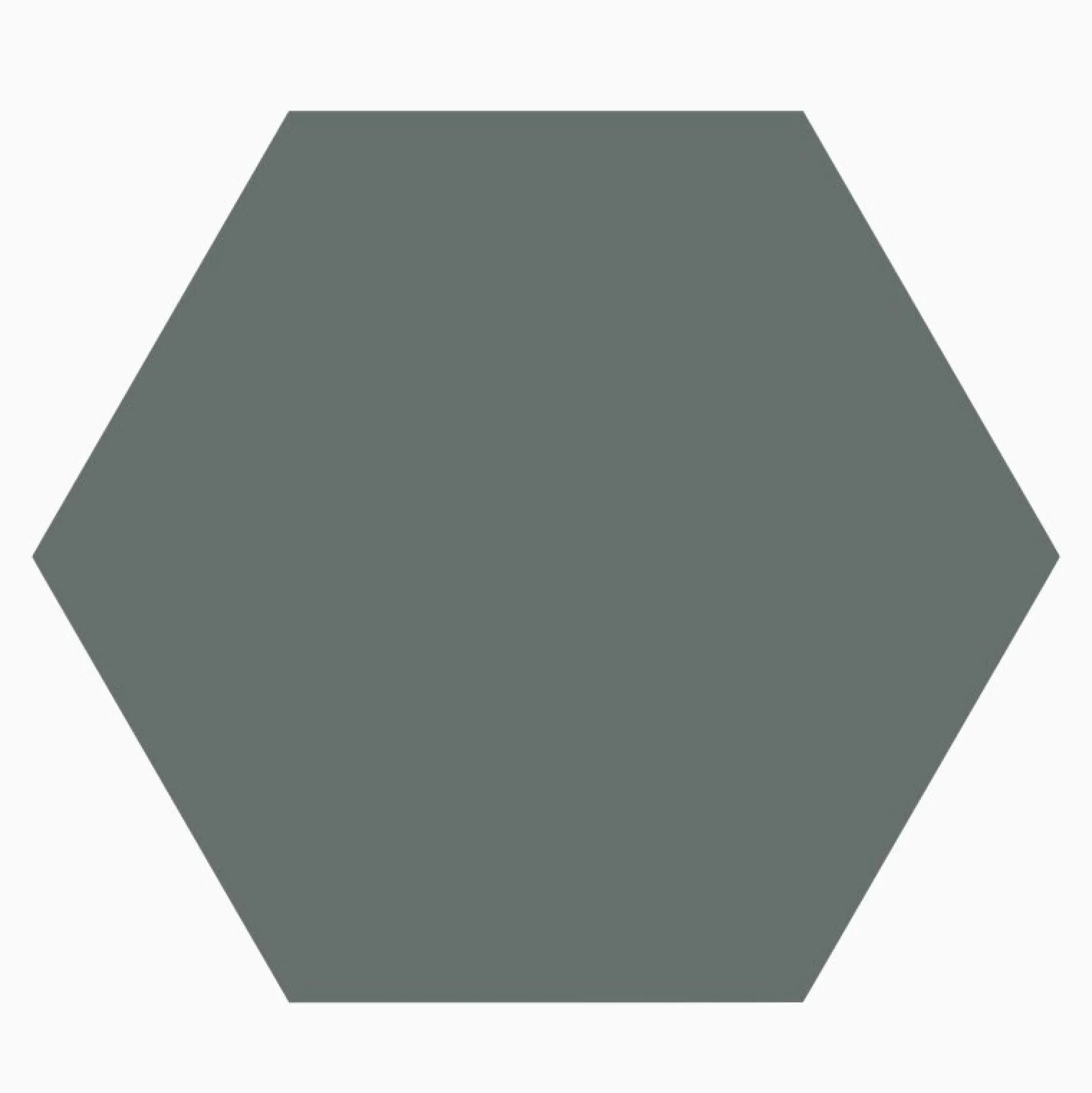 Klinker granitkeramik hexagon 11,5x10 cm Grön