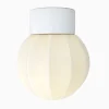 Lampa Deco rak gräddvit/vit IP54
