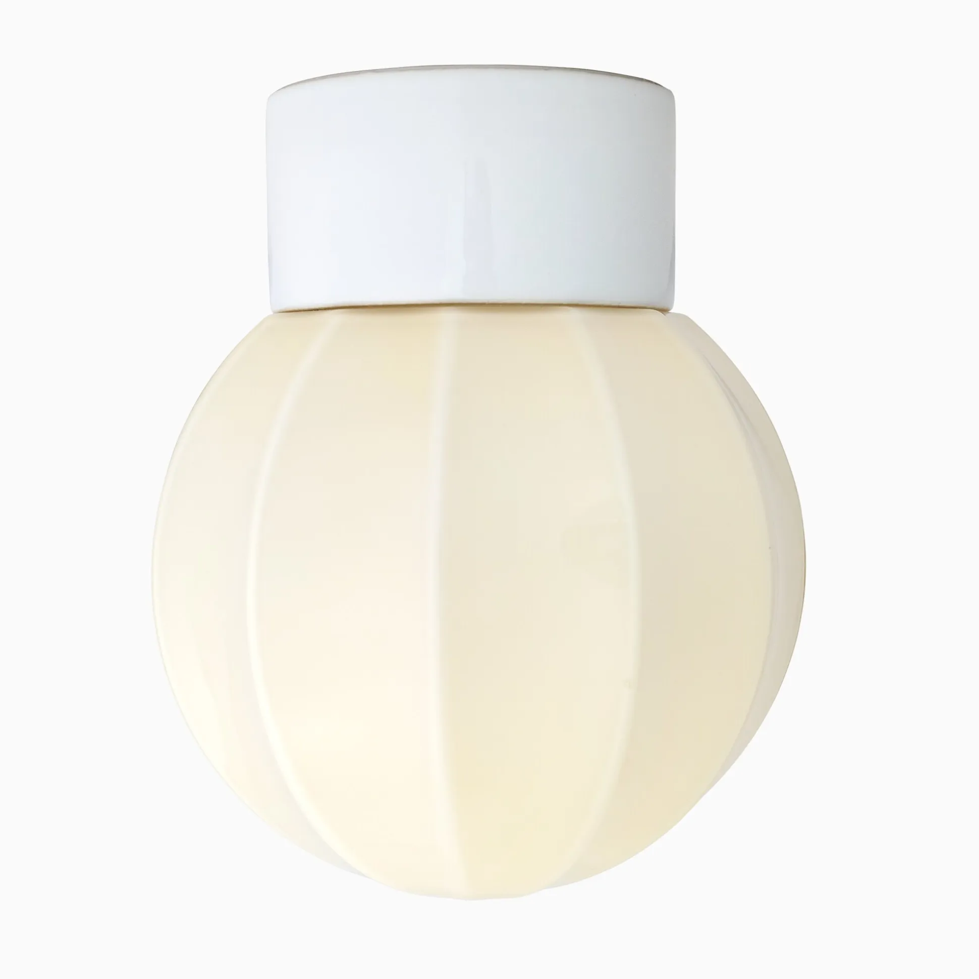 Lampa Deco rak gräddvit/vit IP54